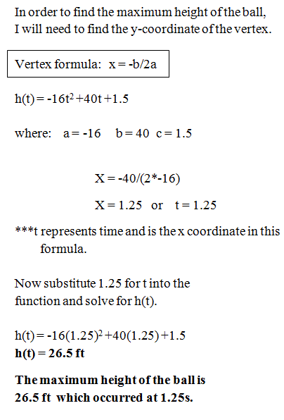 how to write a word problem involving quadratic function