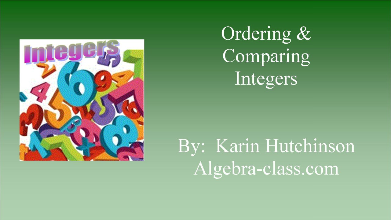 Comparing Integers