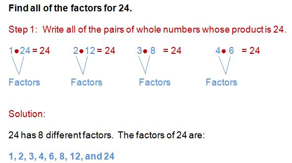 what is a factor
