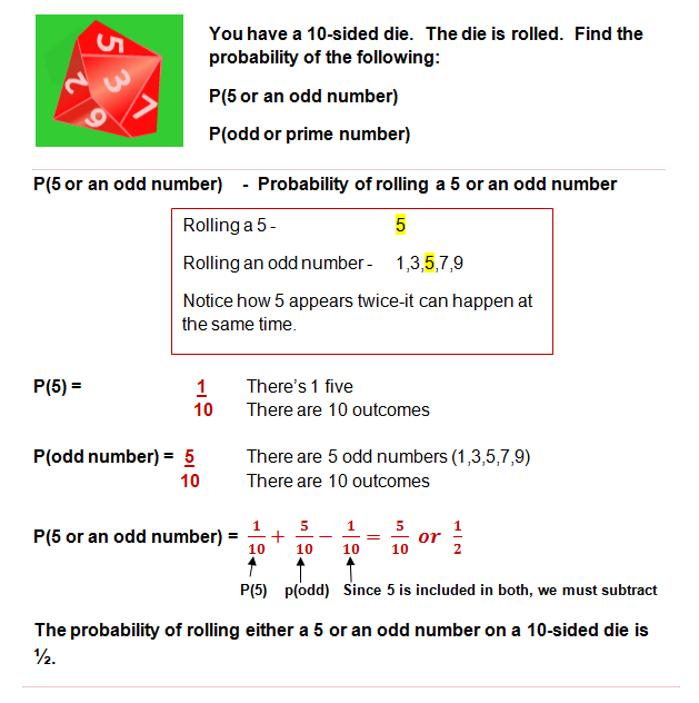 Probability Lessons - Probability of Compound Events