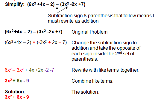 Adding Subtracting Polynomials Worksheet Gina Wilson 2012 Answers
