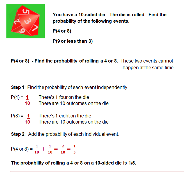 Probability Lessons on Compound Probability