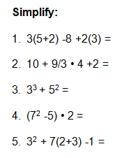 Printables 9th Grade Algebra 1 Worksheets algebra readiness test part 1