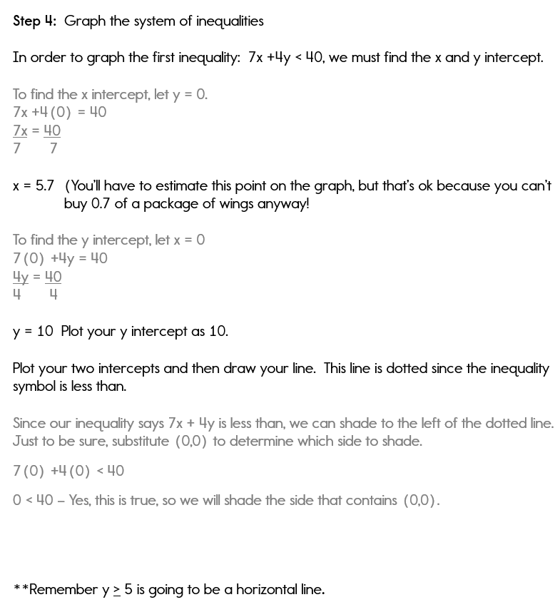 Systems Of Inequalities Practice Problems