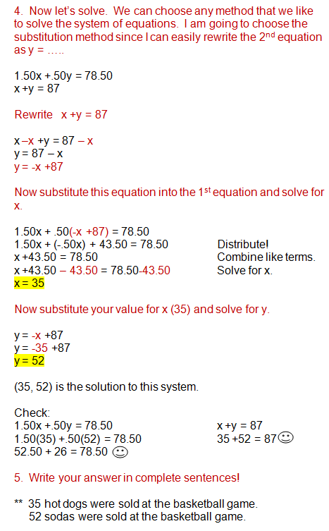 Free printable algebra word problems worksheets   also 