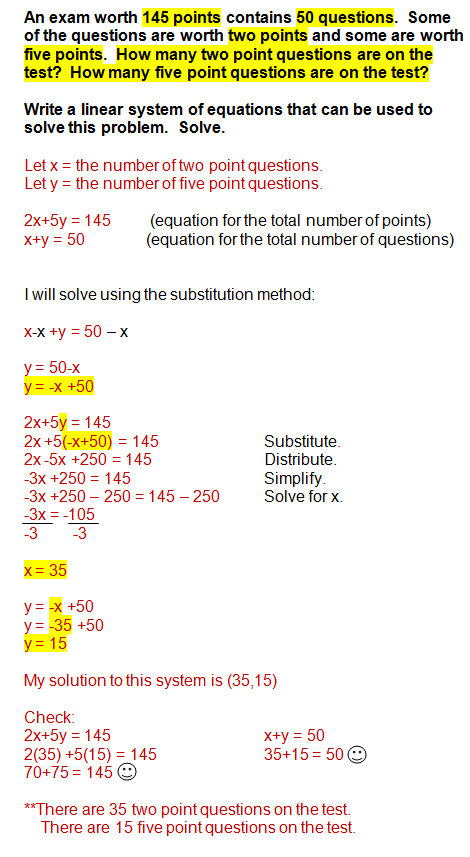 Word problems: evaluation, substitution   algebra.com