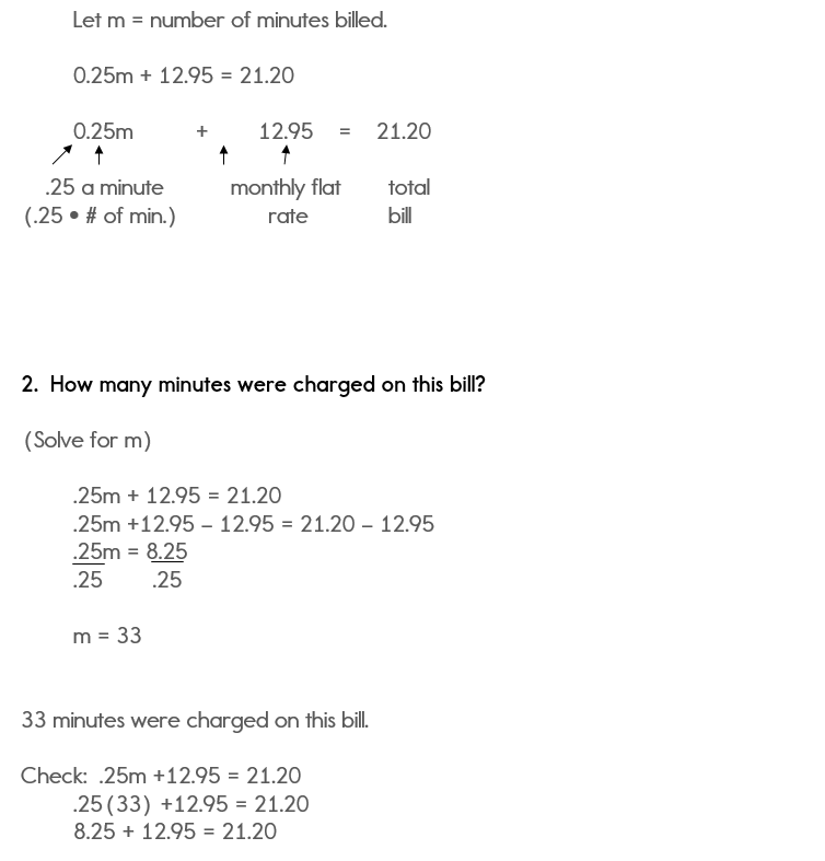 solving equations word problems calculator