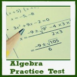 Algebra Practice Test