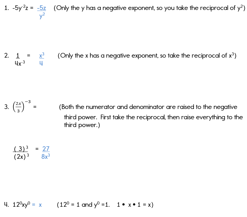 Negative Raised to a Power — Rules & Examples - Expii