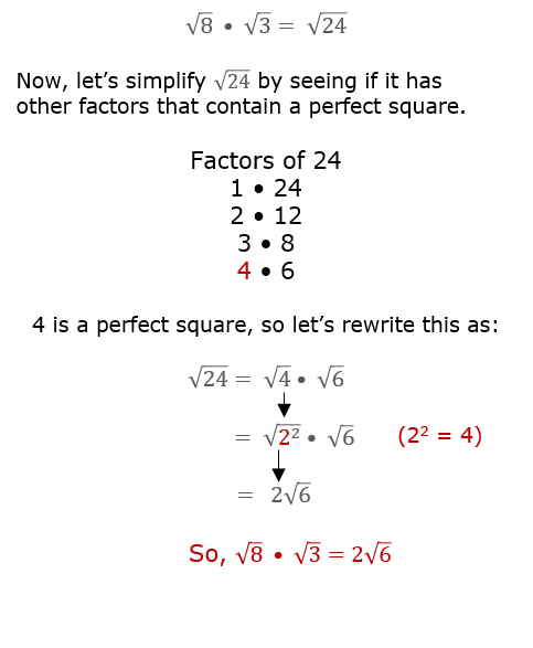 Learn How To Simplify A Square Root In 2 Easy Steps