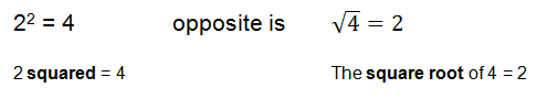 difference between squaring a number and a square root difference between squaring a number and a square root